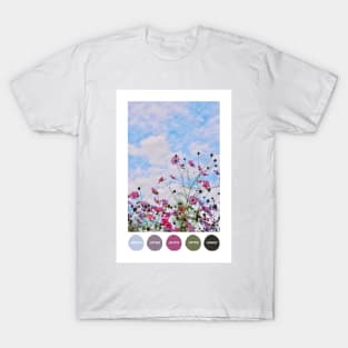 Wildflower Power Color Palette [Dots] T-Shirt